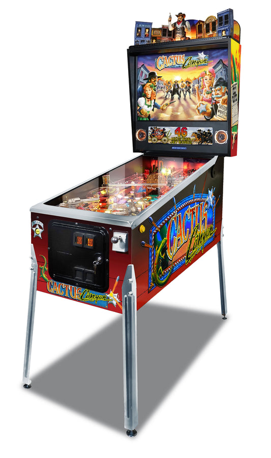 CACTUS CANYON SPECIAL Edition Plus SE+ Flipper - Chicago Gaming Company Pinball CGC Pinball