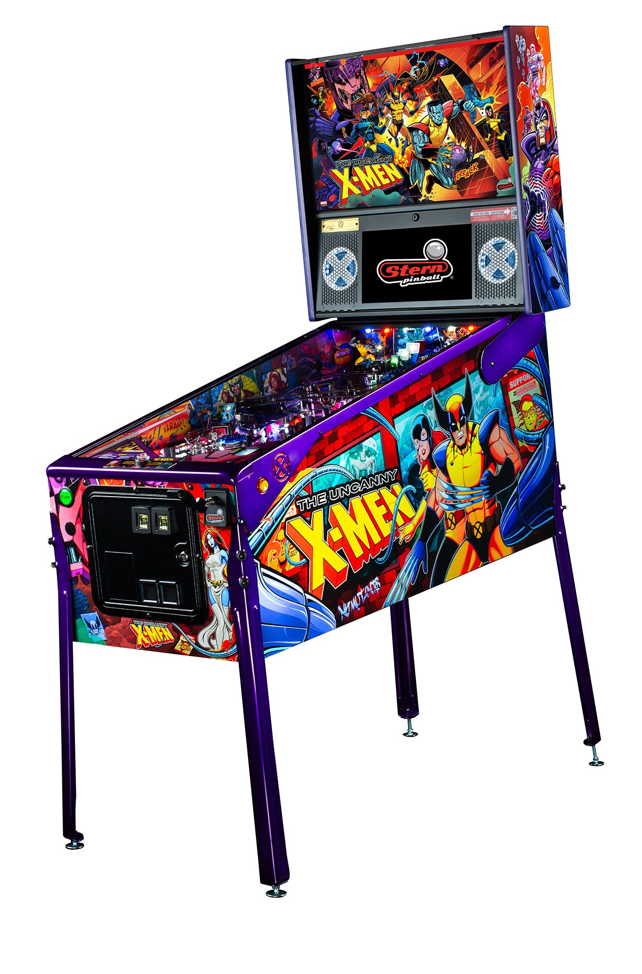THE UNCANNY X-MEN - SOLD OUT! - LIMITED Edition LE Flipper - STERN Pinball