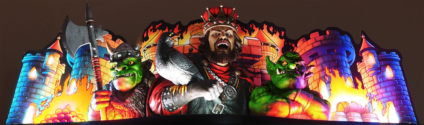 MEDIEVAL MADNESS Remake MERLIN Edition Flipper - Chicago Gaming Company Pinball CGC Pinball