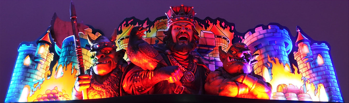 MEDIEVAL MADNESS Remake MERLIN Edition Flipper - Chicago Gaming Company Pinball CGC Pinball