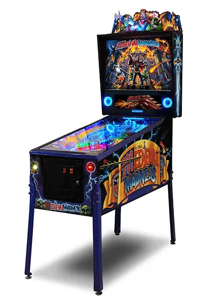 MEDIEVAL MADNESS Remake MERLIN Edition Flipper - Chicago Gaming Company Pinball CGC Pinball