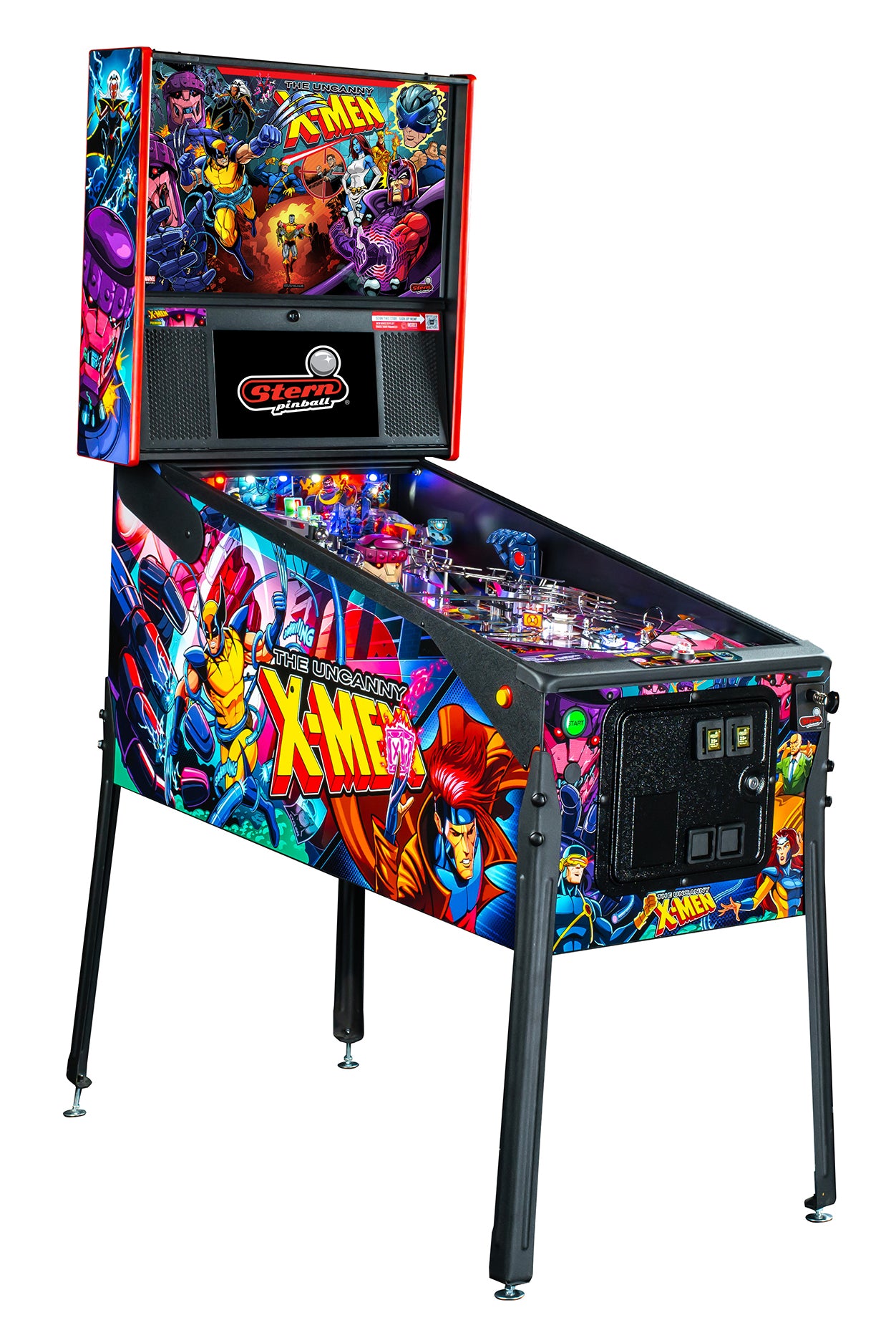 THE UNCANNY X-MEN Premium Edition Flipper - STERN Pinball