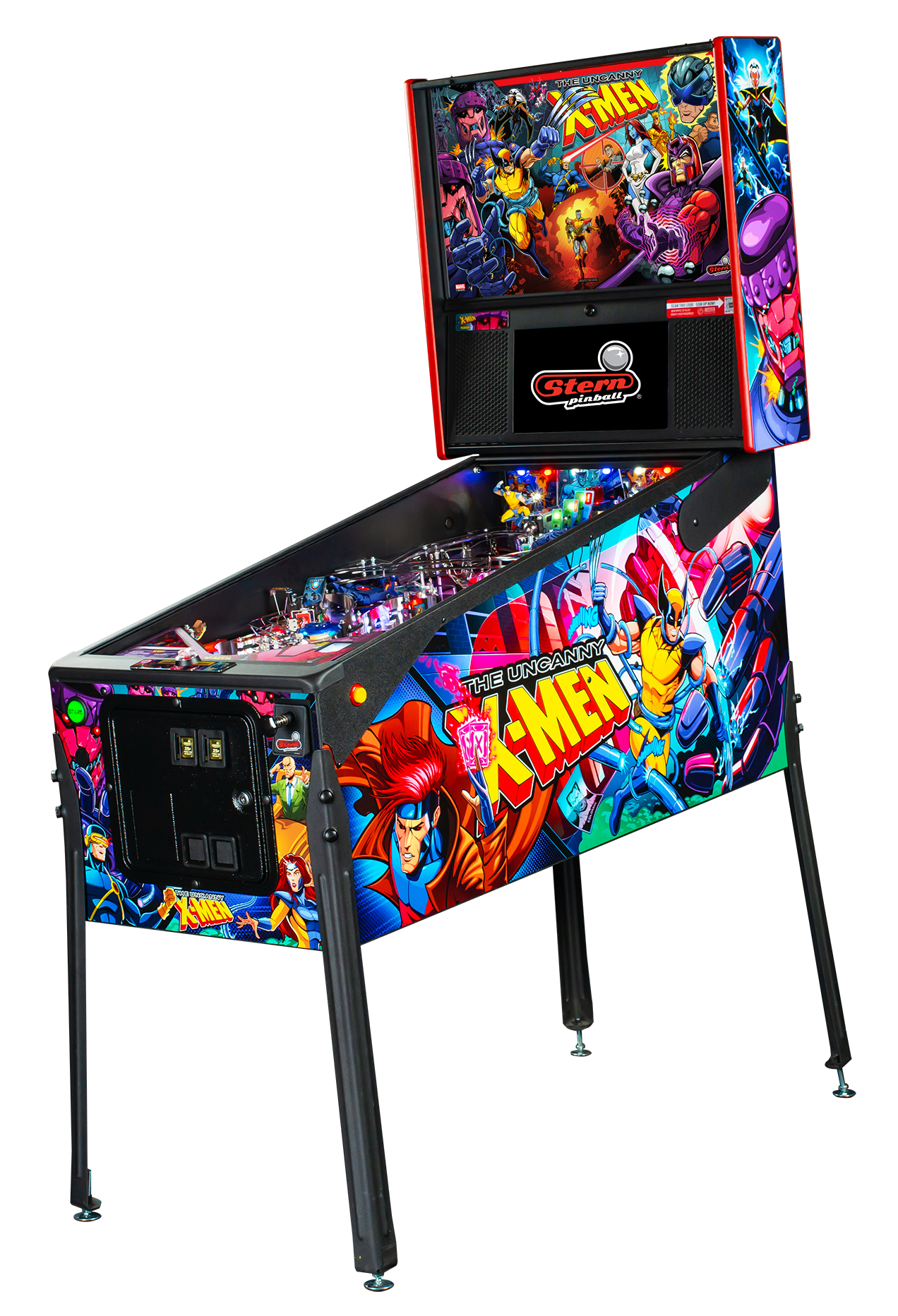 THE UNCANNY X-MEN Premium Edition Flipper - STERN Pinball