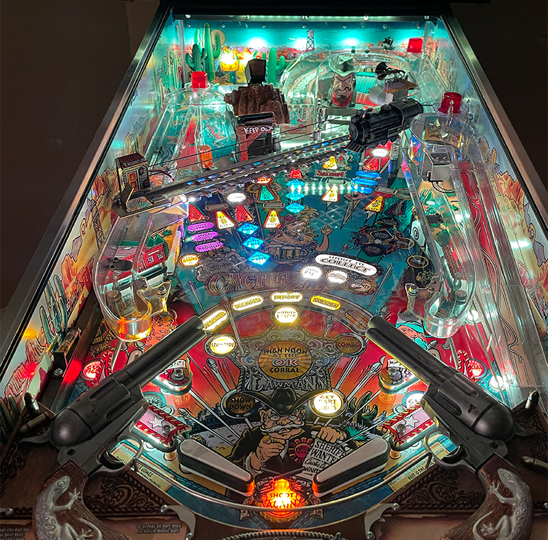 CACTUS CANYON SPECIAL Edition Plus SE+ Flipper - Chicago Gaming Company Pinball CGC Pinball